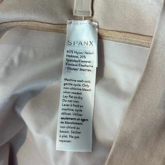 SPANX Oncore Sculpting High-Waisted Mid-Thigh Short Women’s Size Large Nude NWT! - Picture 13 of 15